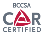 BCCSA COR Certified logo